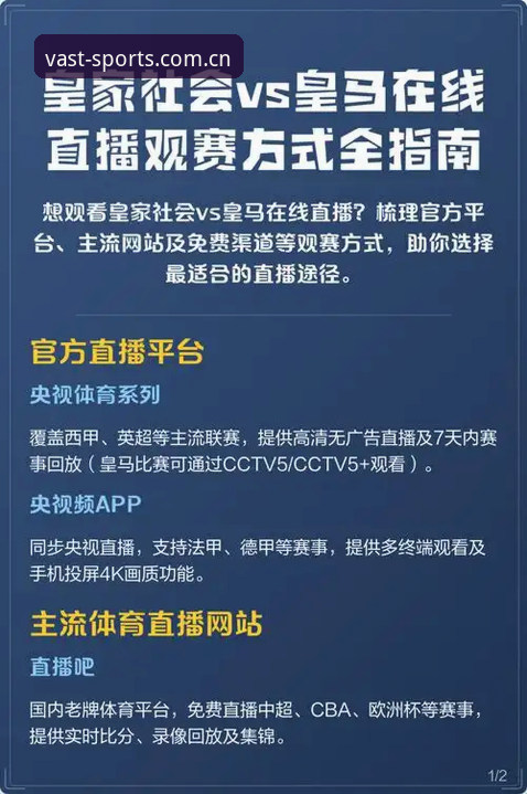 足球赛事直播 足球赛事直播体验全面解析:从观赛质量到平台选择的深度思考